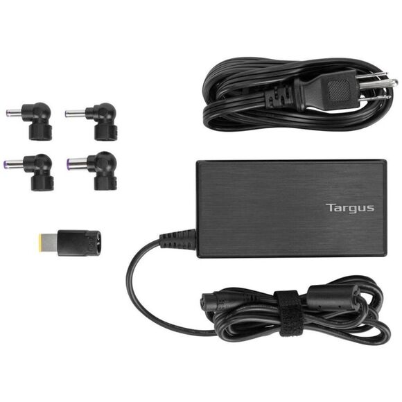 Targus - 90W Universal Laptop Charger Multi-Brand Co Black - Picture 1 of 4